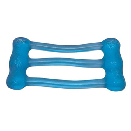 Fabrication Enterprises 10-0054 Cando Jelly Expander Triple Exerciser - Blue - Heavy